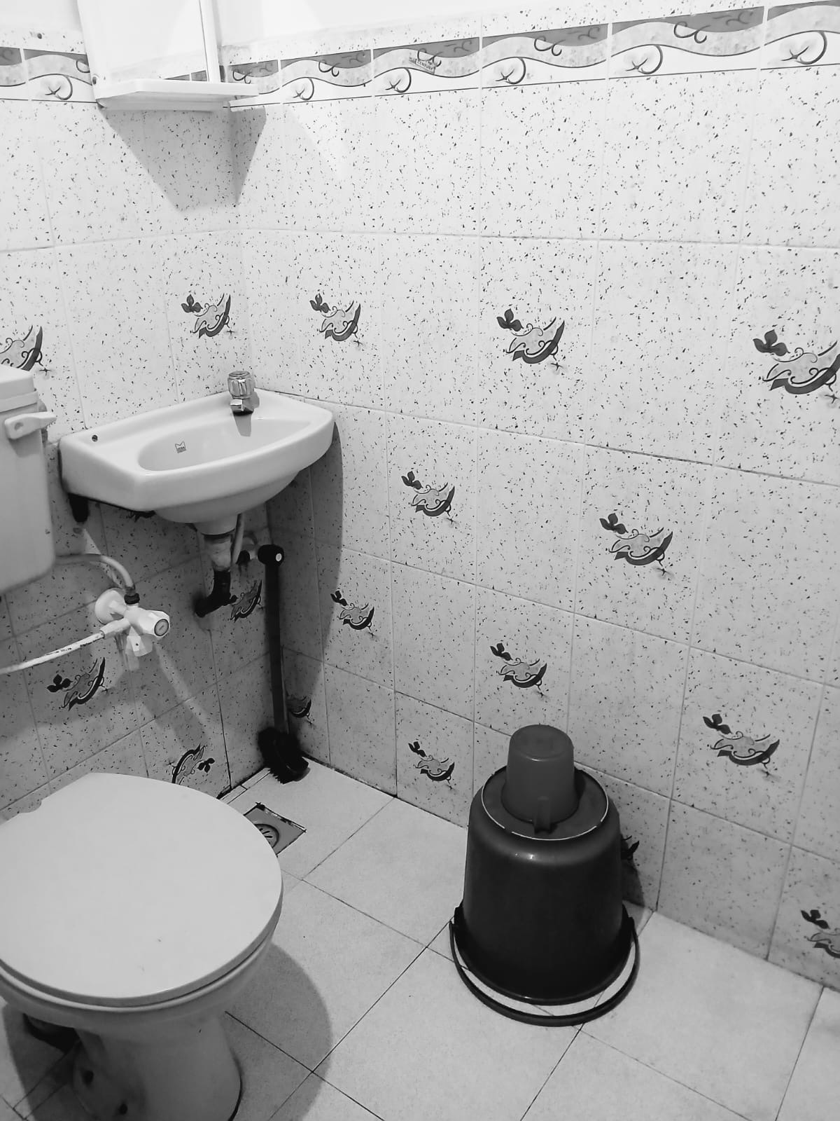 Bathroom and sink area